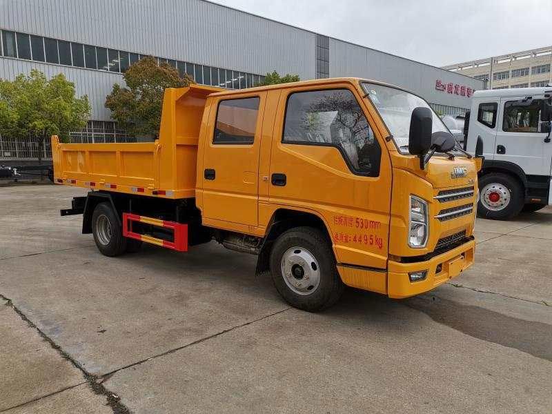 國六江鈴自卸式垃圾車(chē)