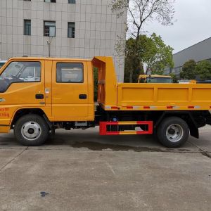 國六江鈴自卸式垃圾車(chē)